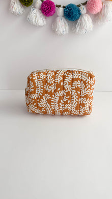  Quilted Pouch-Marigold