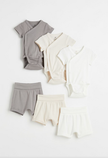  H&M-6-piece Jersey Set - BORN TO BE