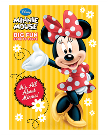  Minnie Mouse Colouring Book - BORN TO BE
