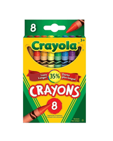  Crayola Crayons - 8 Pack - BORN TO BE