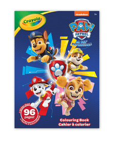  Crayola 96 Page Licensed Paw Patrol Colouring Book - BORN TO BE