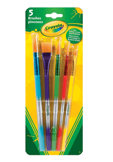  Crayola Assorted Premium Paint Brushes - BORN TO BE