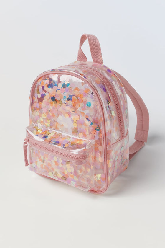 ZARA KIDS CONFETTI BACKPACK