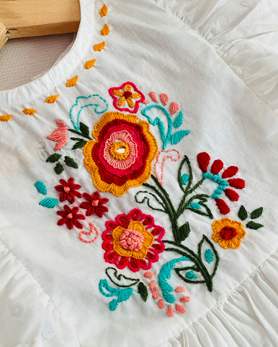 Day Dream Collection- Hand Embroidered Dress