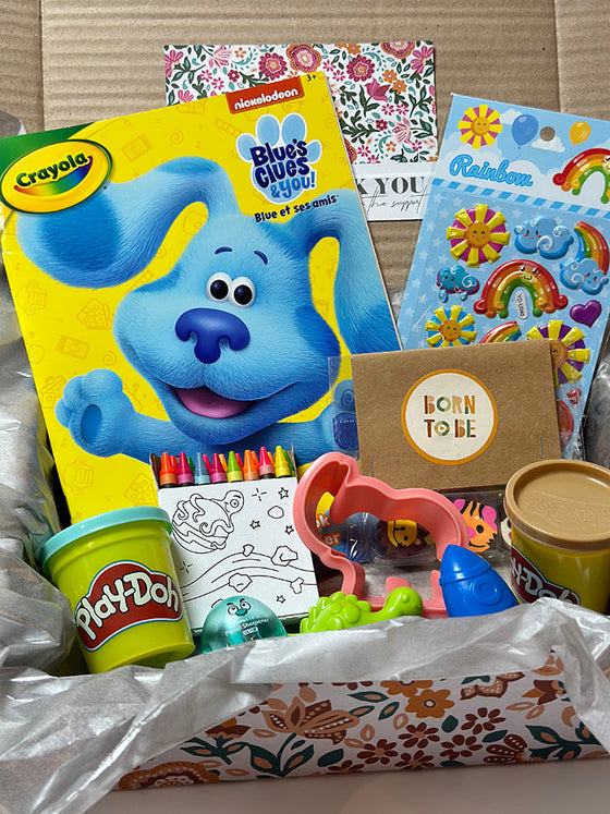 Gift bundle-2 ( Crayola, Play-Doh, Blue's Clues)