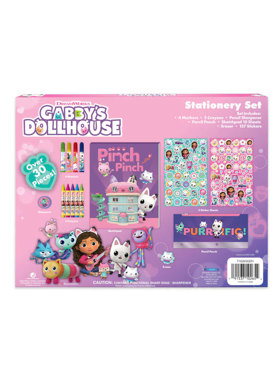 Gabby'S Dollhouse 30 Piece Stationery Set