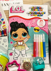 Gift bundle-8 ( LOL doll, Play-Doh, Crayola)