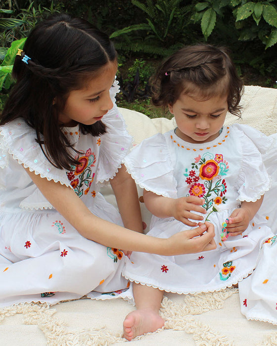 Day Dream Collection- Hand Embroidered Dress