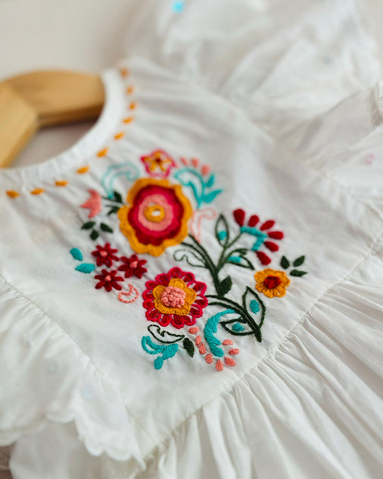 Day Dream Collection- Hand Embroidered Dress