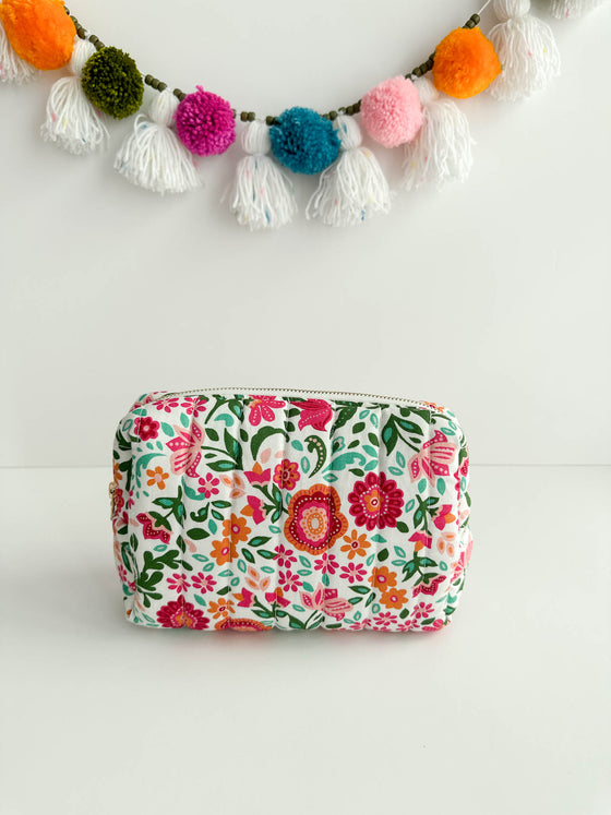 Quilted Pouch-Day Dream