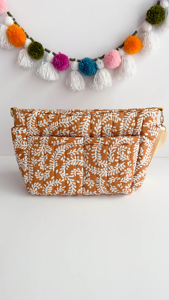 Baby Bag- 3 piece set in Marigold Print