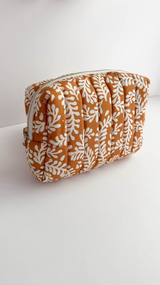 Quilted Pouch-Marigold