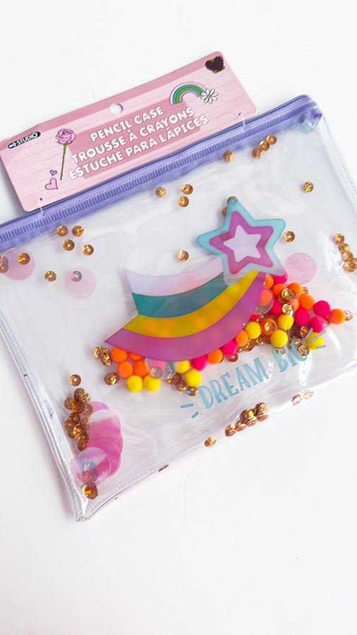 Dream Big Kids Pouch- Transparent