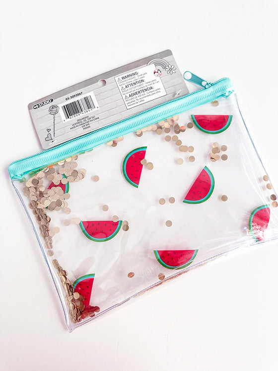 Watermelon KIDS Pouch- Transparent