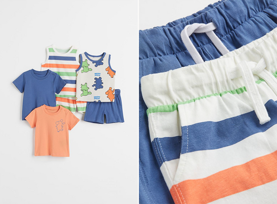 H&M(6-piece Summer Set) - BORN TO BE