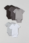 H&M-5-pack Bodysuits - BORN TO BE