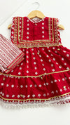 Sparkle 2 piece Ensemble- Red - BORN TO BE