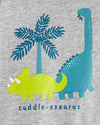 2-Pack Dinosaur Rompers by Carters - BORN TO BE