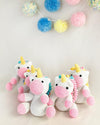 Hand made Crochet Unicorn - BORN TO BE