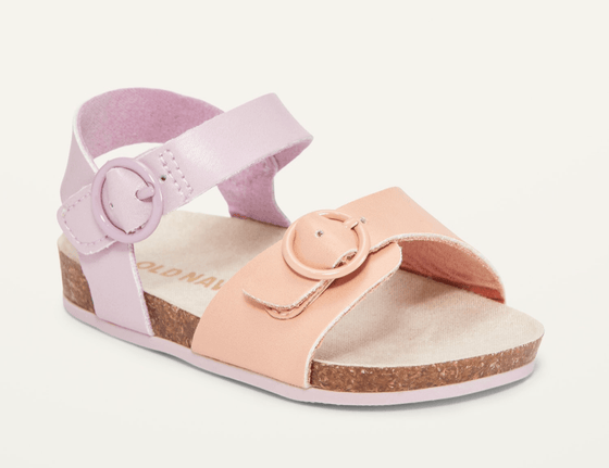 Color-Blocked Double-Strap Sandals By Old Navy - BORN TO BE