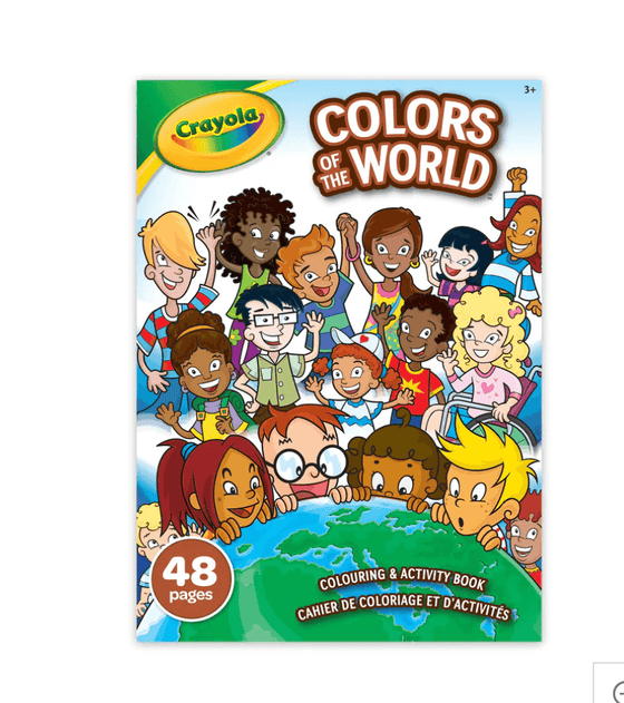 Colours of the world colouring book - BORN TO BE