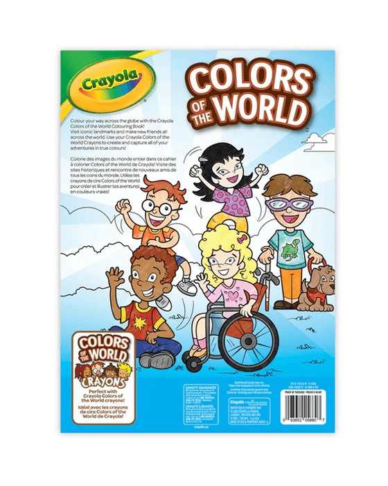 Colours of the world colouring book - BORN TO BE