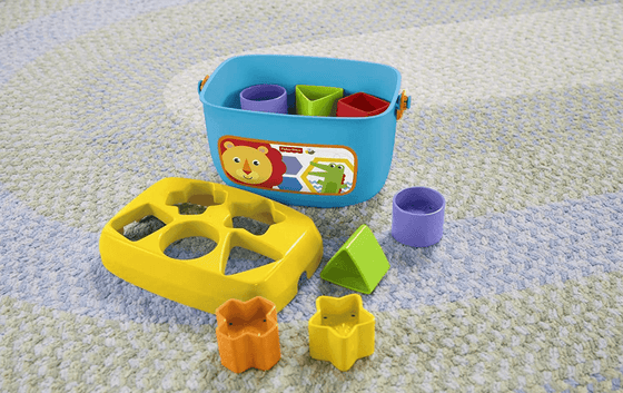 Fisher-Price Stacking Toy Baby’S First Blocks Set of 10 Shapes for Sorting Play for Infants Ages 6+ Months - BORN TO BE