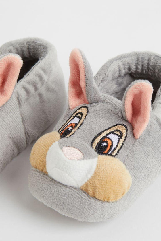 Soft Velour Slippers- Bambi by H&M - BORN TO BE