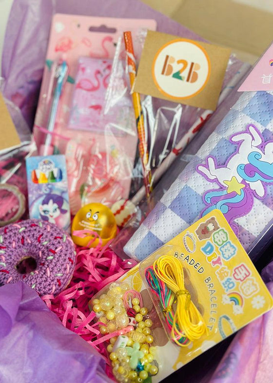 Unicorn bliss- Purple gift box - BORN TO BE